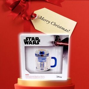 NEW Disney BioWorld Star Wars Vandor R2-D2 Sculpted Ceramic Mug 20oz